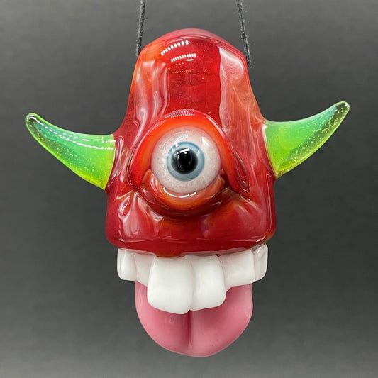 Licky McOneEye glass pendant