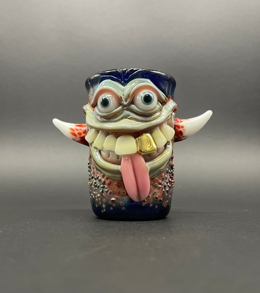 Irate pirate shot glass