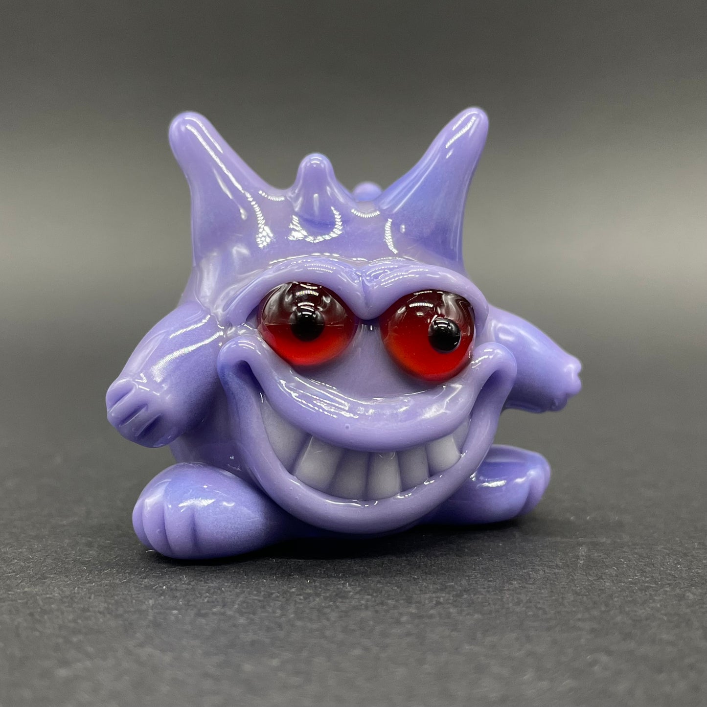 Gengar Pokémon glass pendant
