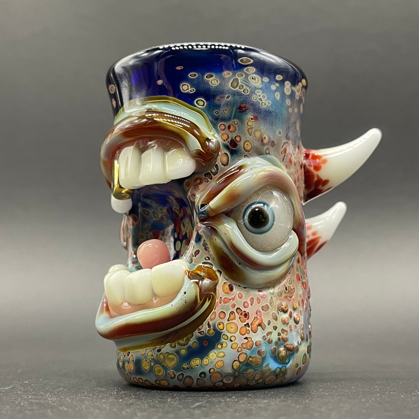 Screaming shot glass