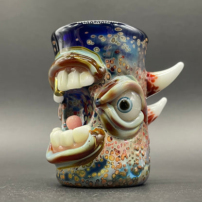 Screaming shot glass