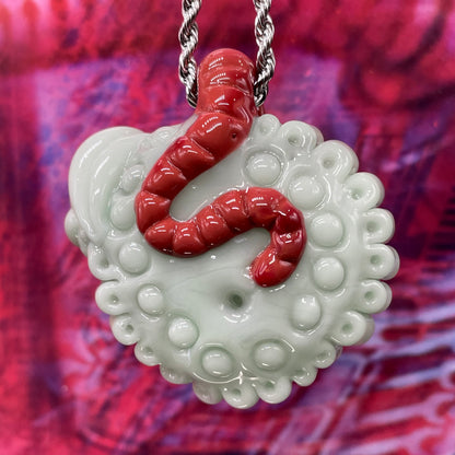 Worm eater pendant