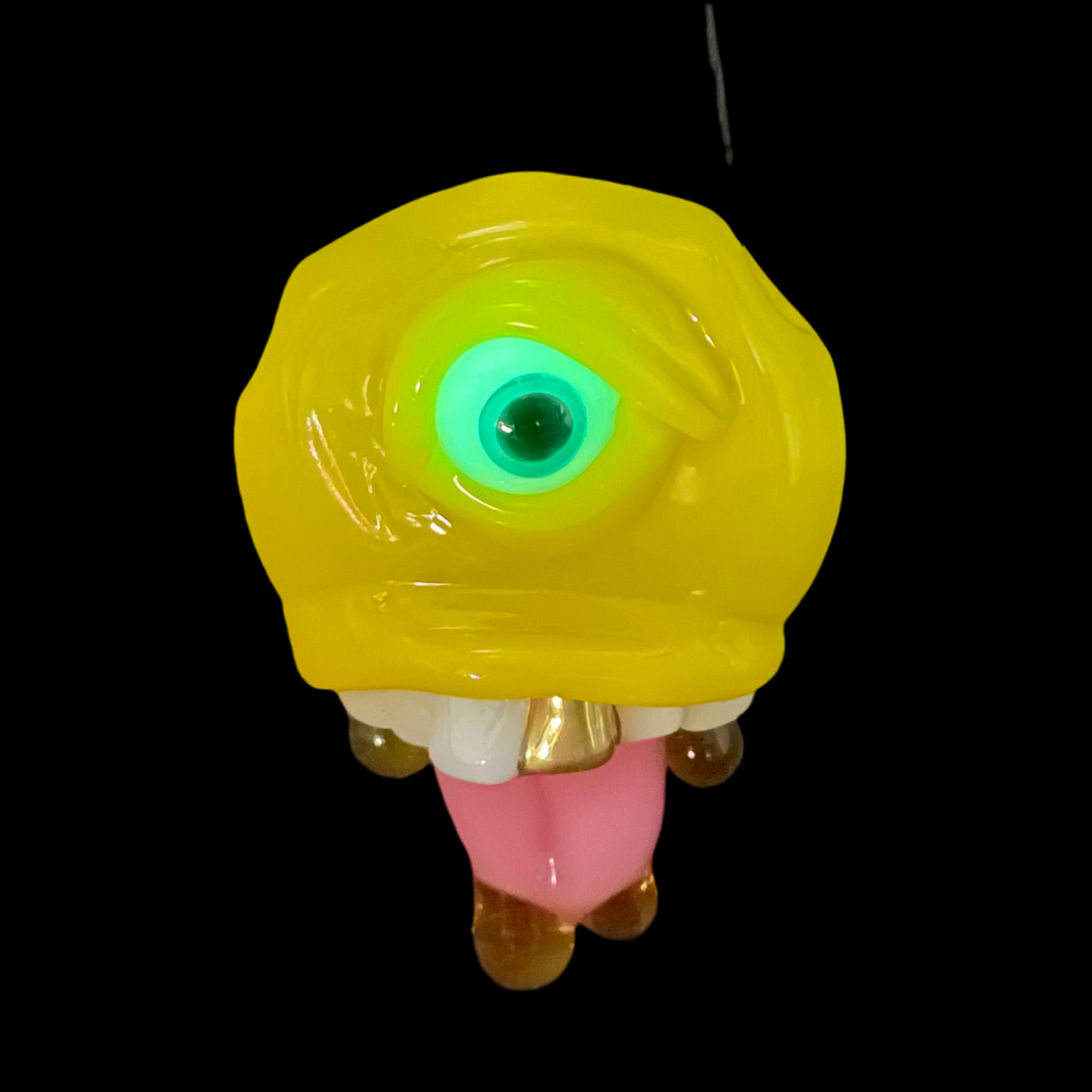 Have a nice day glass pendant
