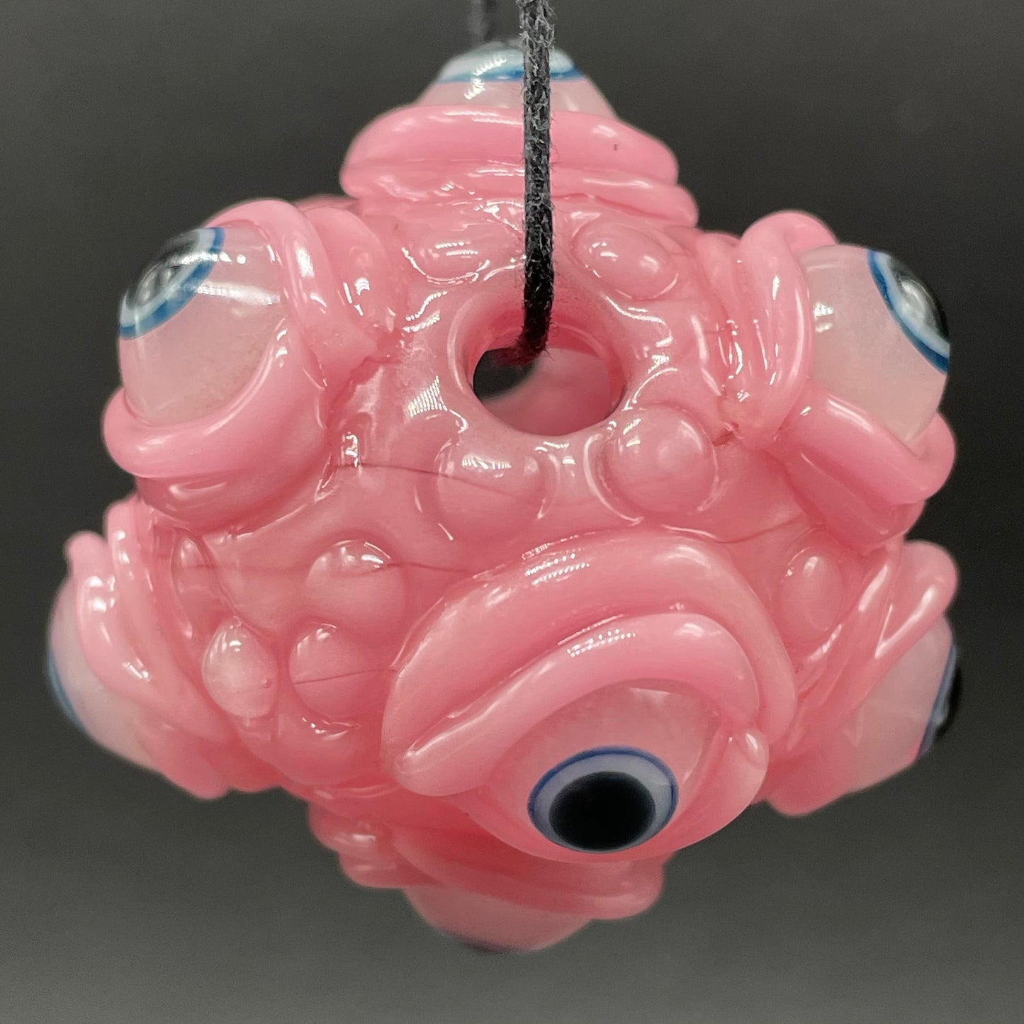 Pink Argus pendant