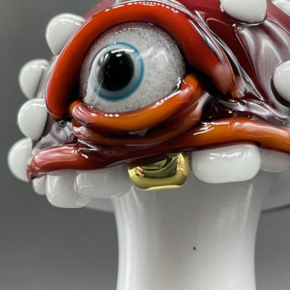 Cyclops mushroom ornament