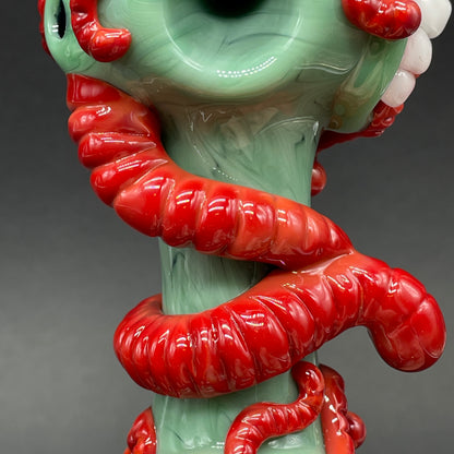 Worm food spoon