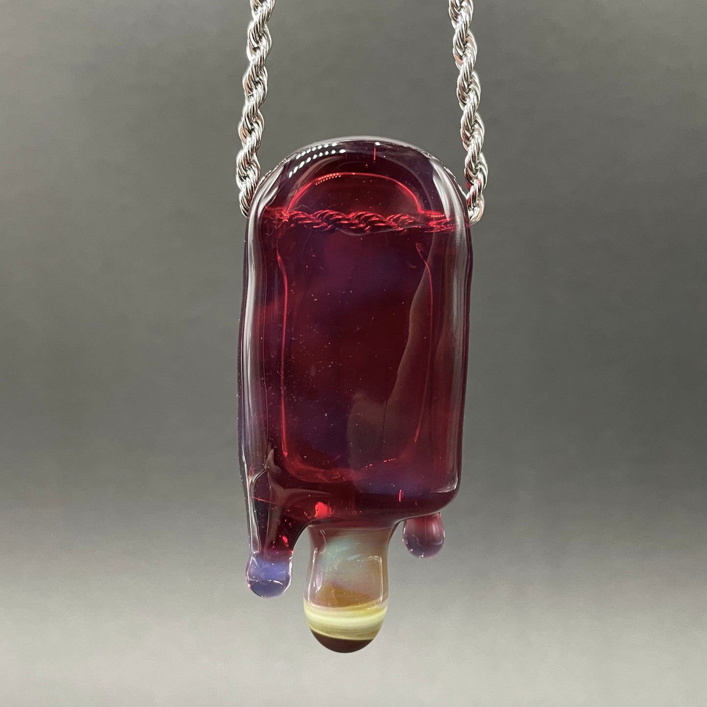 Drippy popsicle pendant