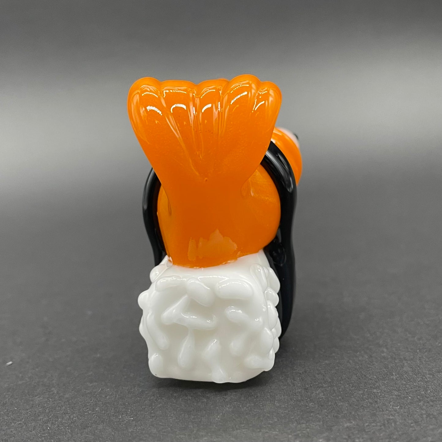 Mutant three eyed fish sushi glass pendant