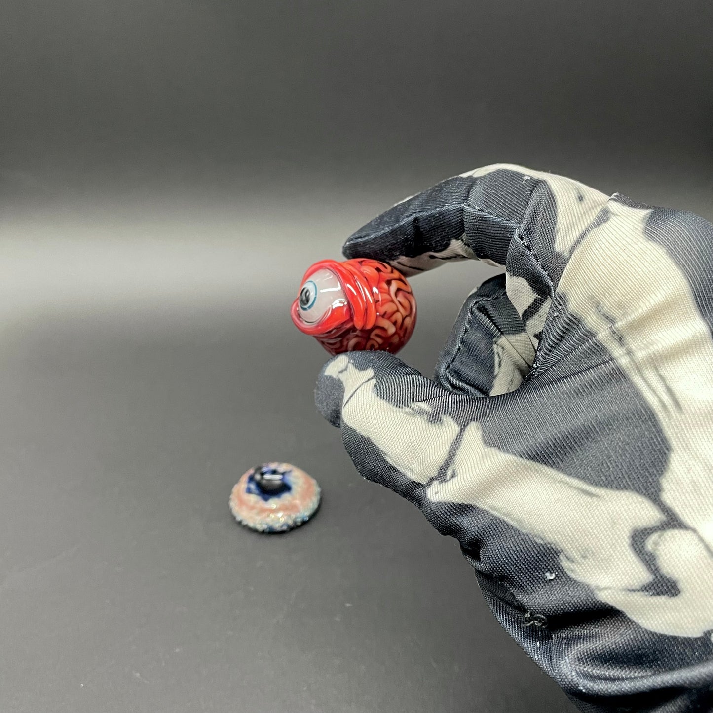 Brain marble and stand