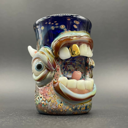 Screaming shot glass