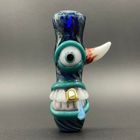 Gold fumed cyclops Chillum