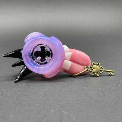 18mm 4 hole Pierced tongue slide