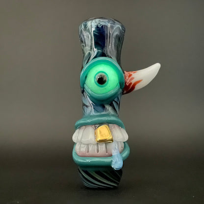 Gold fumed cyclops Chillum
