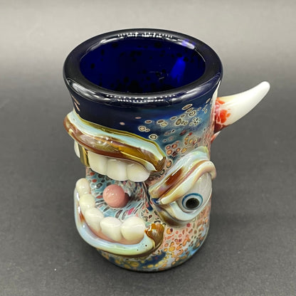 Screaming shot glass