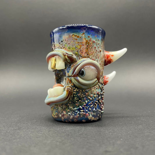 Screaming shot glass
