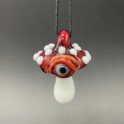 Cyclops mushroom pendant