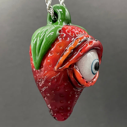Cyclops strawberry pendant