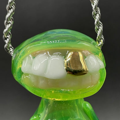 Green slime mushroom monster