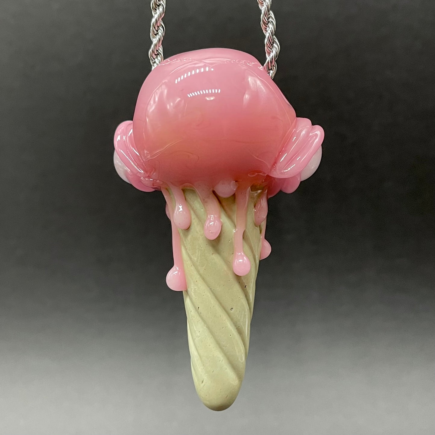Ice scream cone pendant
