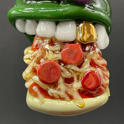 Glass Donatello ninja turtle pendant