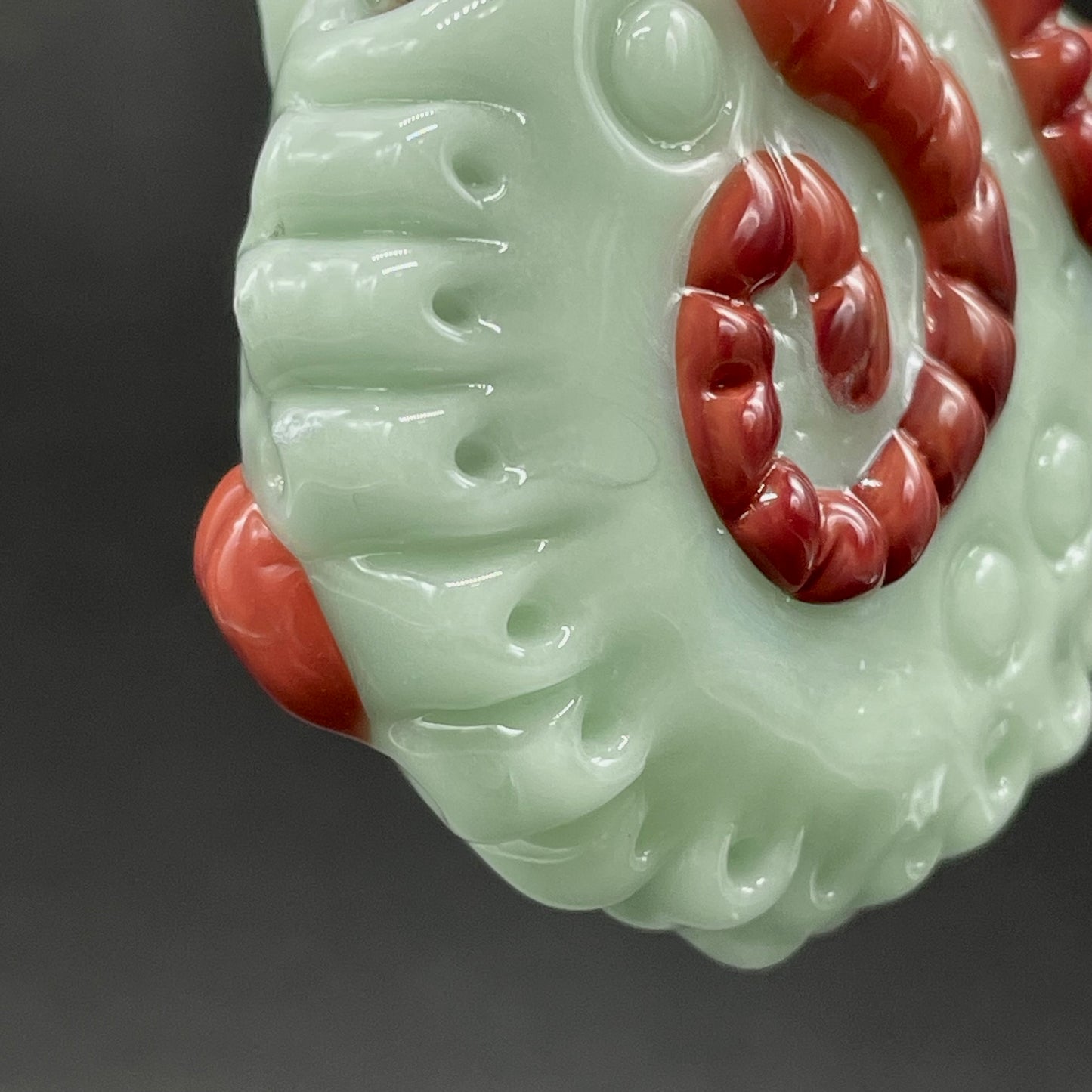Worm eater pendant