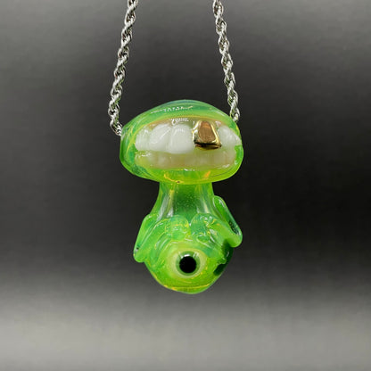 Green slime mushroom monster