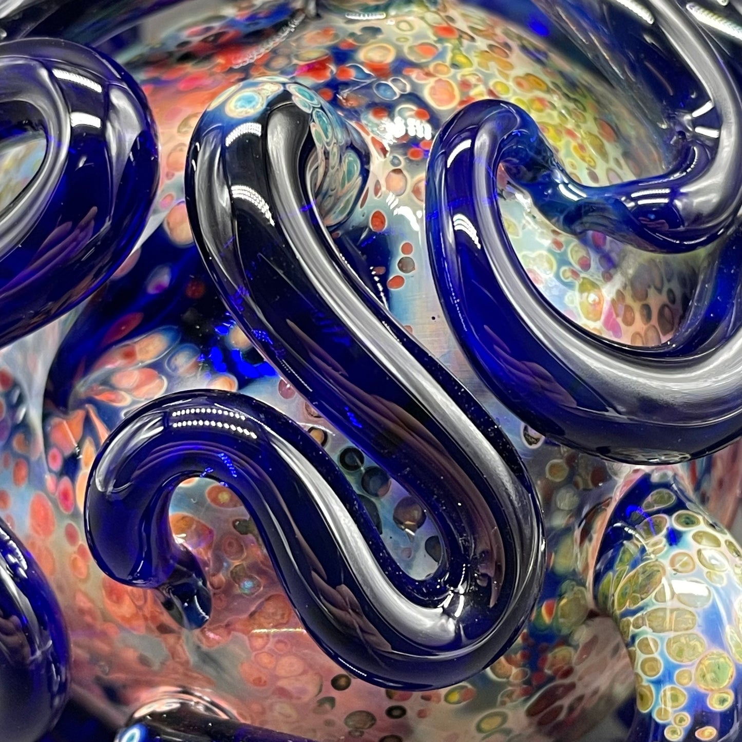 Worm Globe ornament
