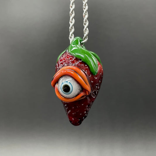 Cyclops strawberry pendant