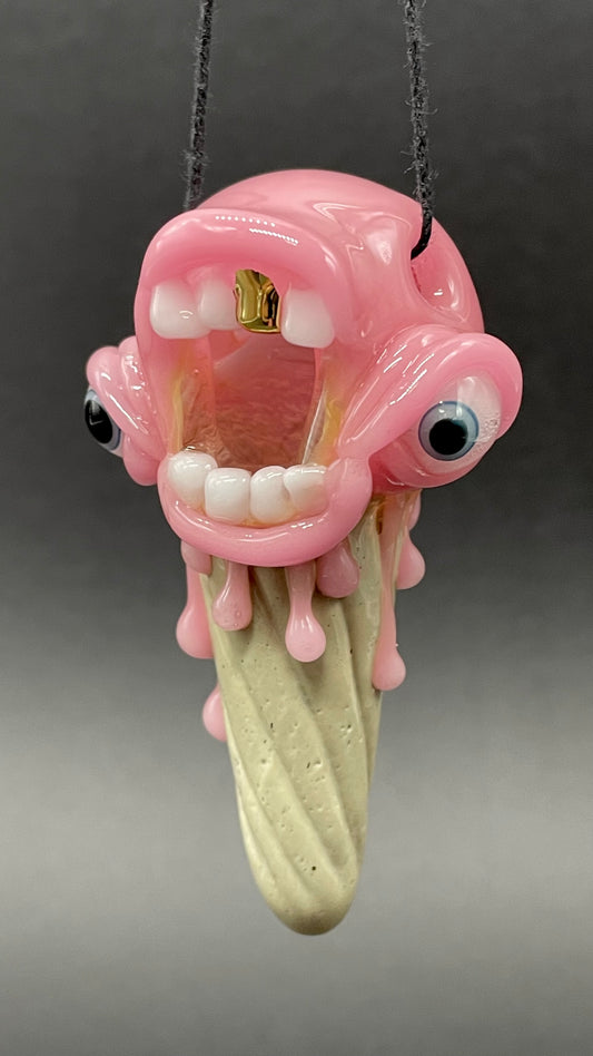 Ice scream cone pendant