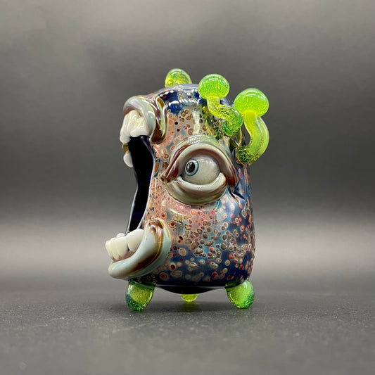 Screaming incense burner