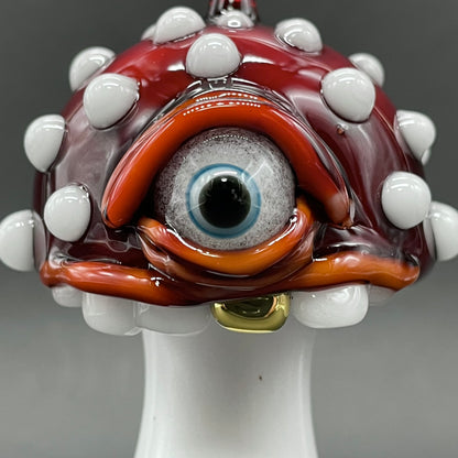 Cyclops mushroom ornament