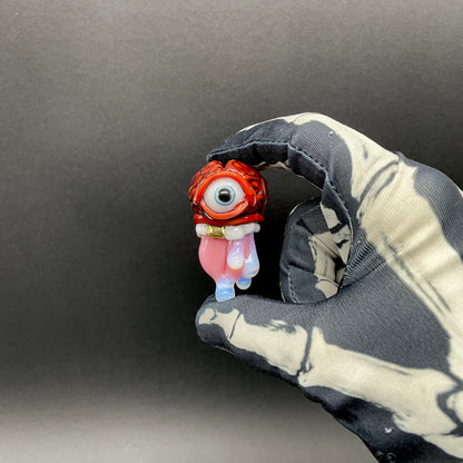 Mastermind glass pendant