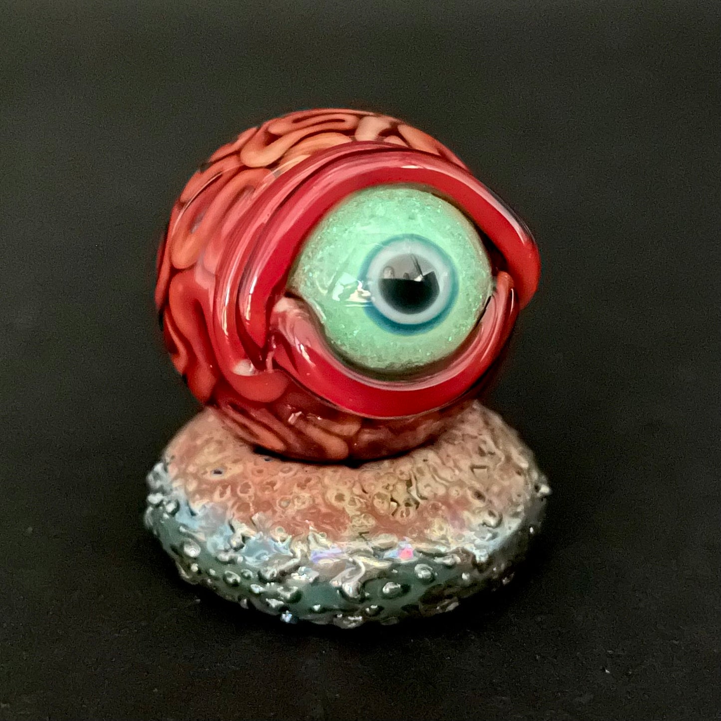 Brain marble and stand