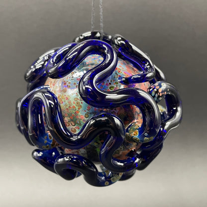 Worm Globe ornament