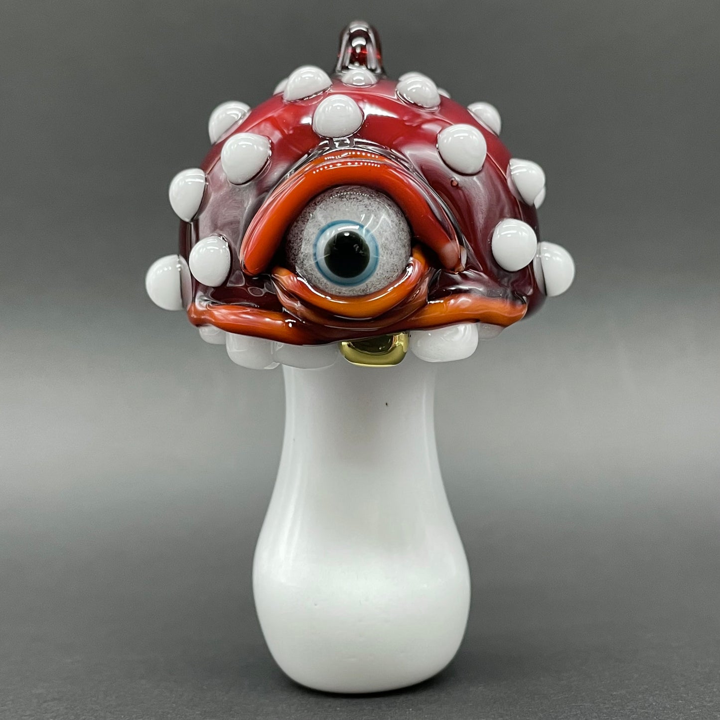 Cyclops mushroom ornament