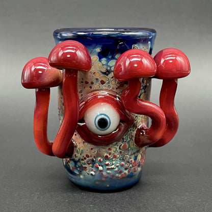 Tequila sunrise shot glass