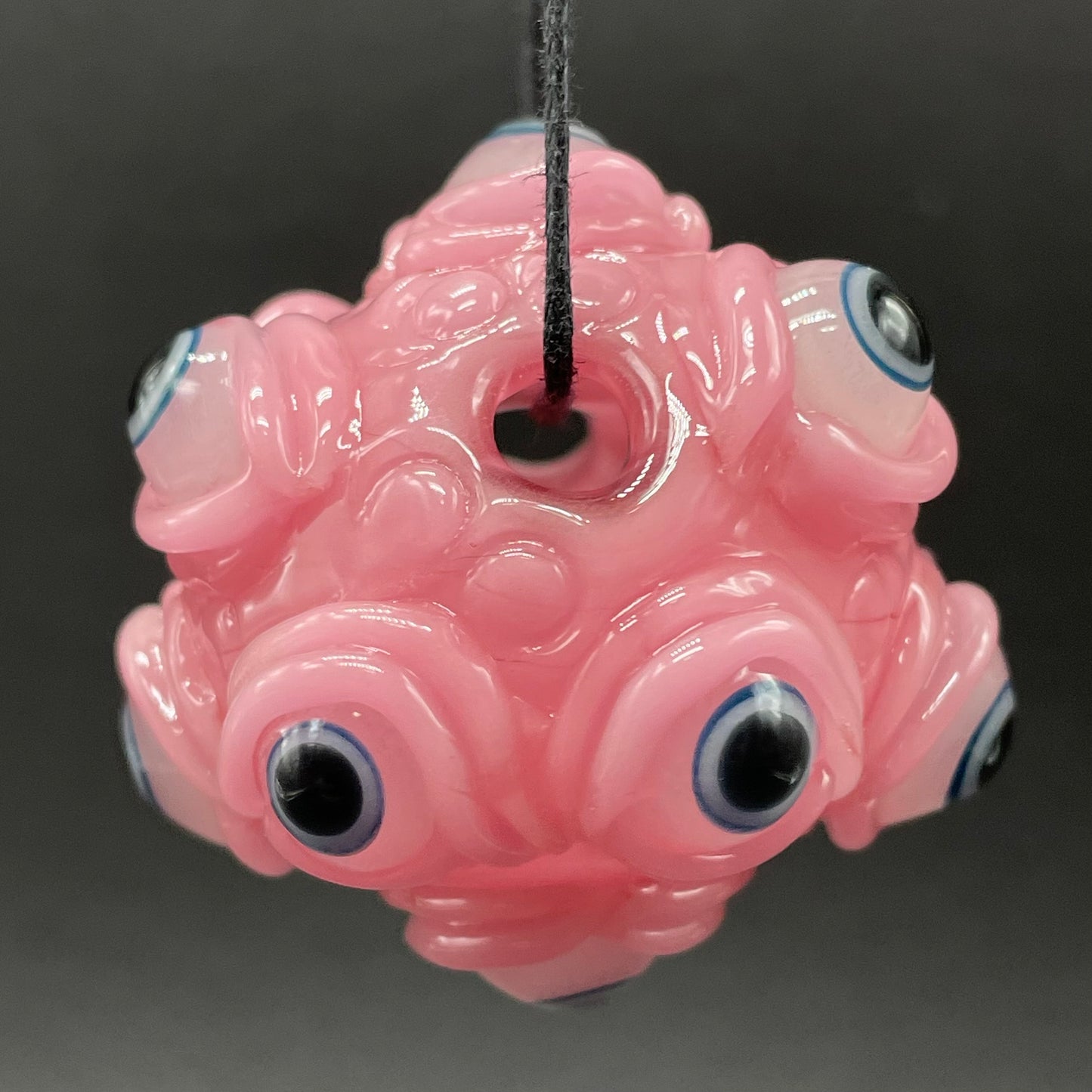 Pink Argus pendant