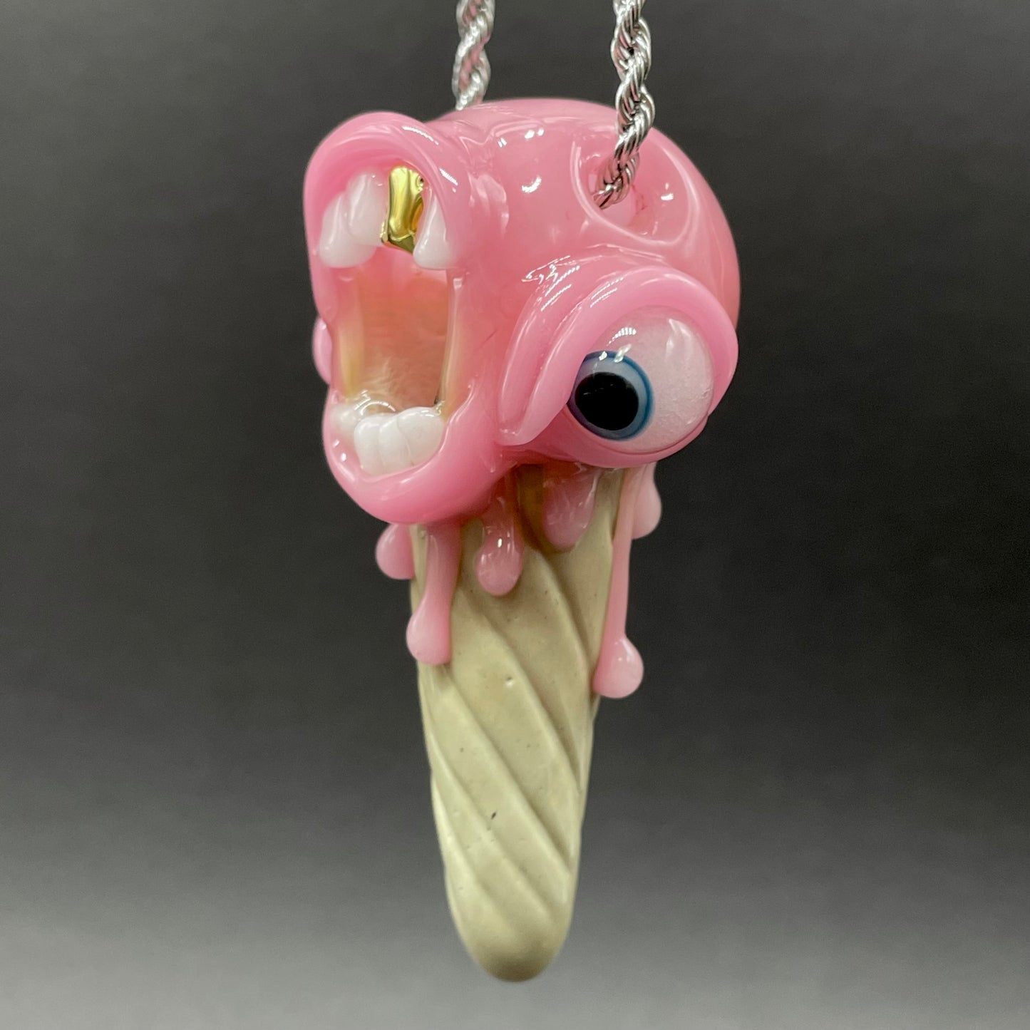 Ice scream cone pendant