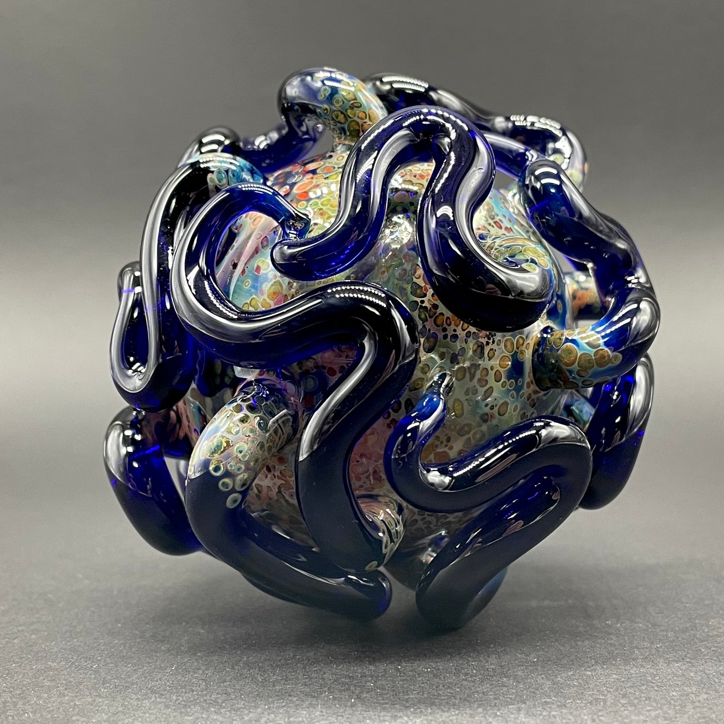 Worm Globe ornament