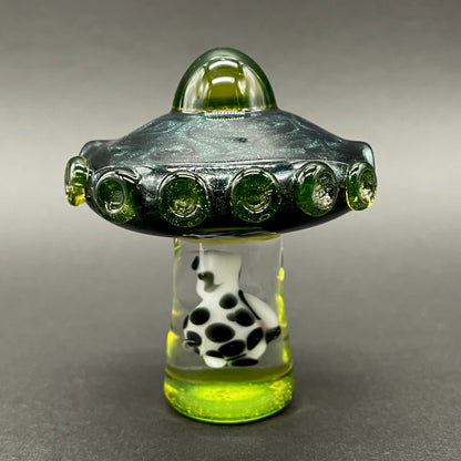 Alien abduction pendant (cow)