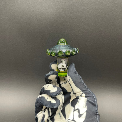 Alien abduction pendant (cow)