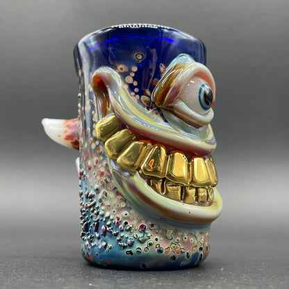 Smiley face shot glass