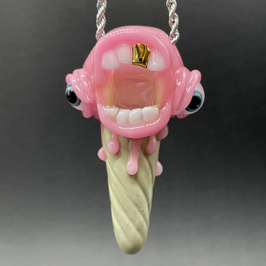 Ice scream cone pendant