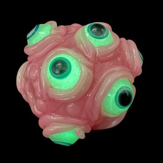 Pink Argus pendant