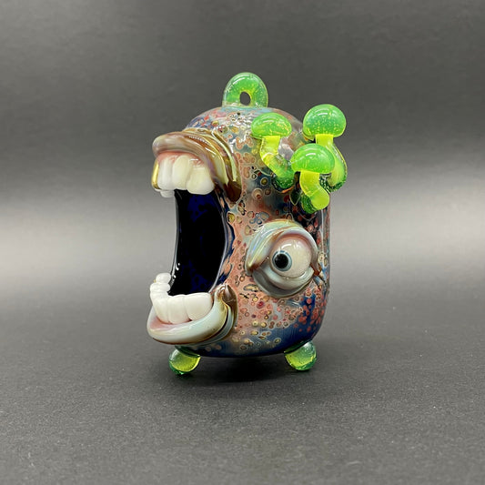 Screaming incense burner