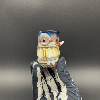 Big tooth Cyclops shot glass