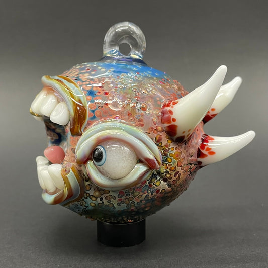 Screaming cyclops ornament