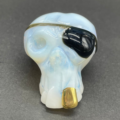 one eyed Willie skull pendant
