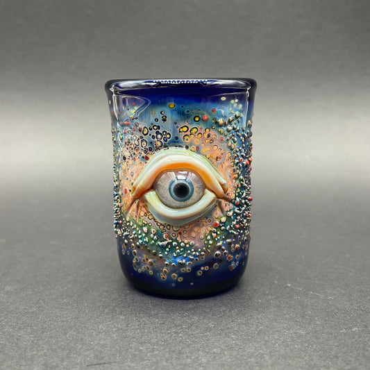 Single Glow In The Dark Eye shot glass