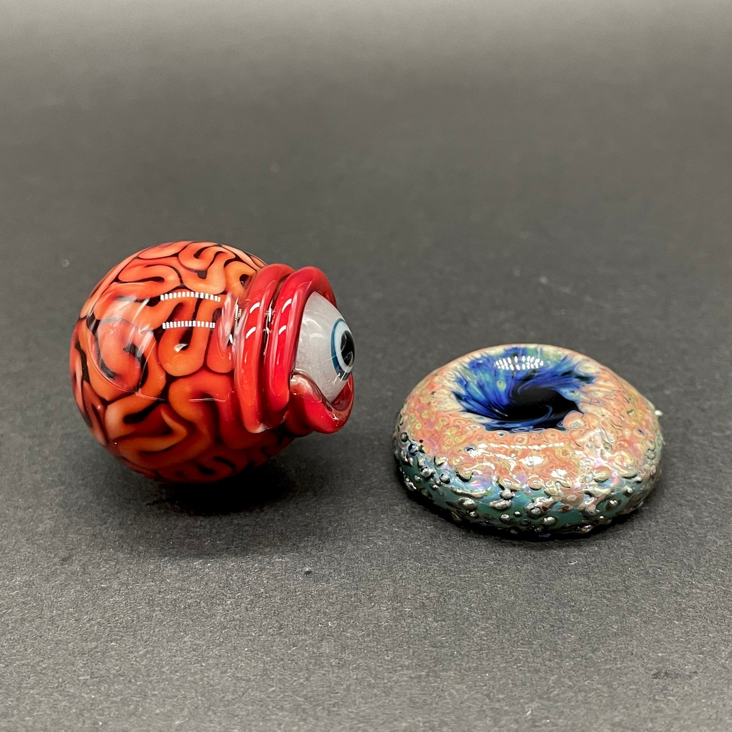 Brain marble and stand